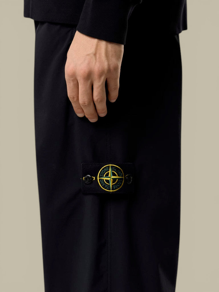 Pantalon de survêtement Stone Island Noir - Stretch Nylon Stone Island