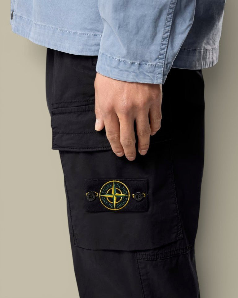 Cargo Stone Island - Noir - pantalon