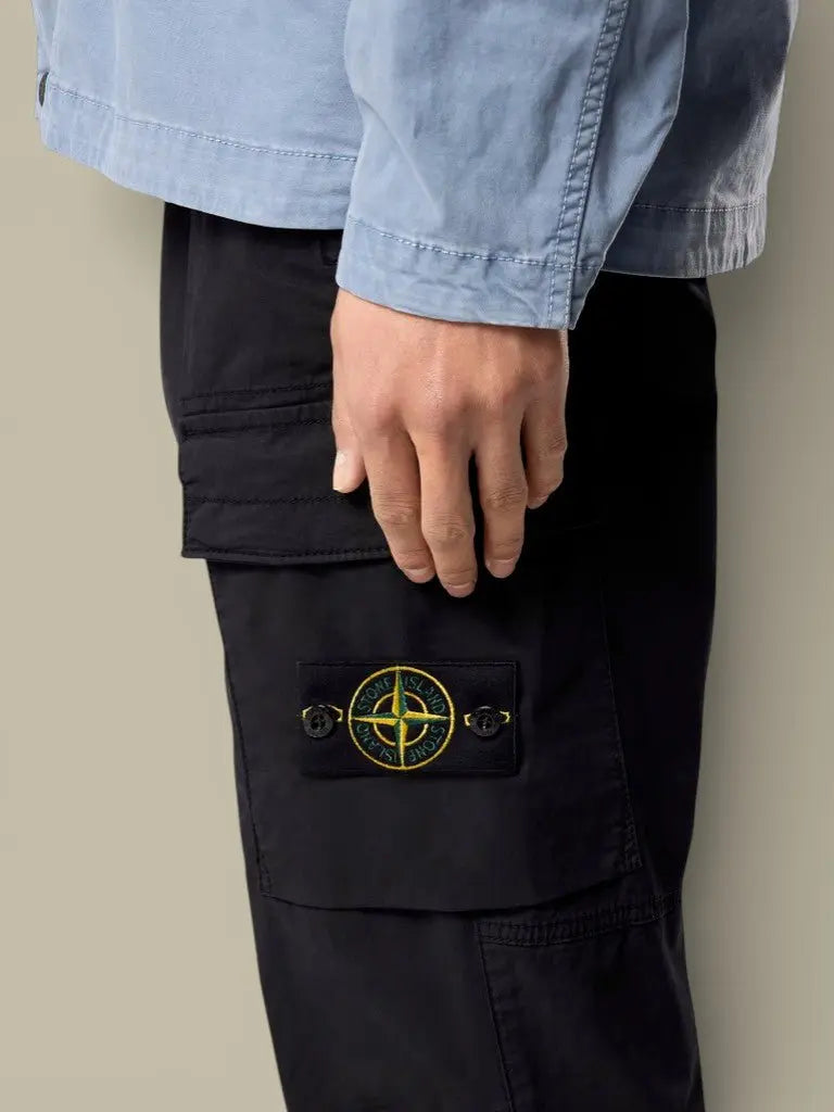 Cargo Stone Island - Noir - pantalon