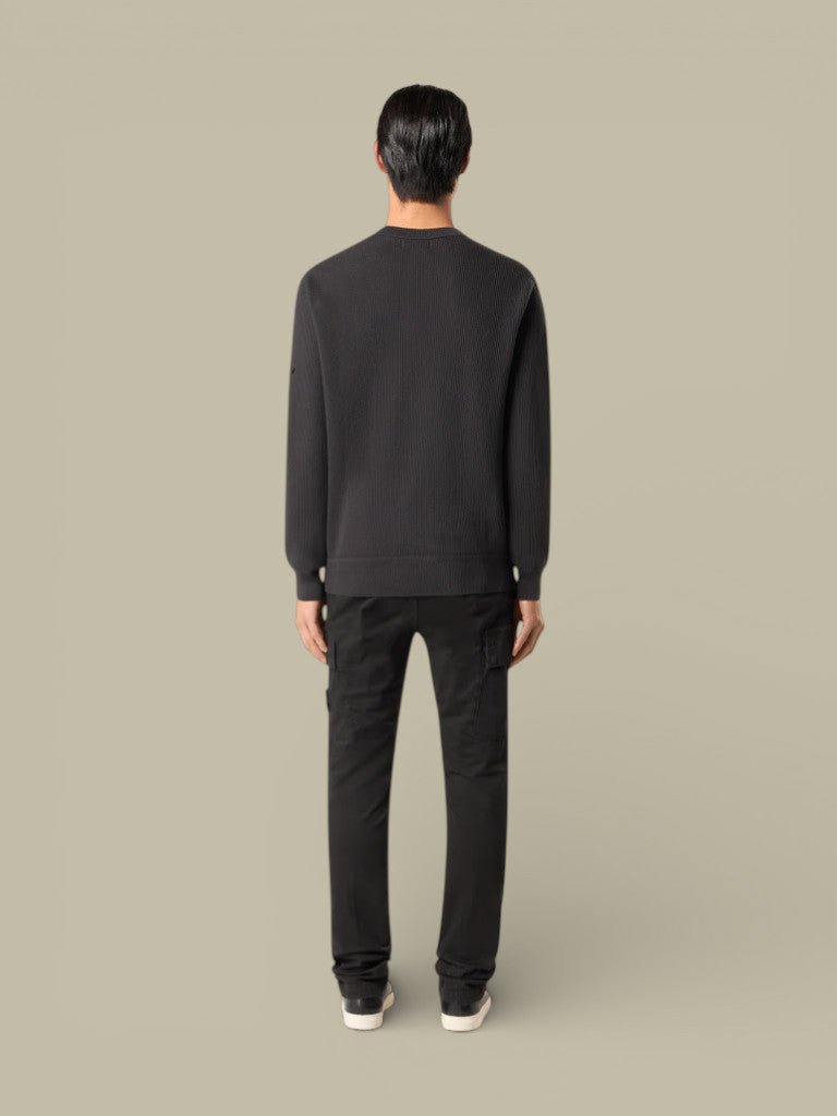 Cargo Stone Island Noir - Stretch Organic - cargo