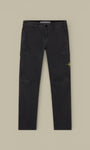 Cargo Stone Island Noir - Stretch Organic - cargo