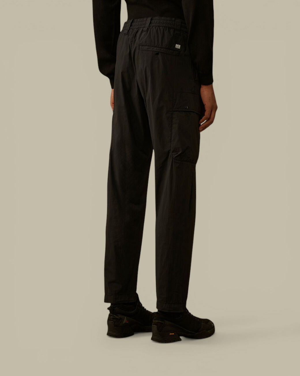 Pantalon Cargo C.P. Company Noir - Stretch Elastique C.P. Company