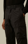 Pantalon Cargo C.P. Company Noir - Stretch Elastique C.P. Company
