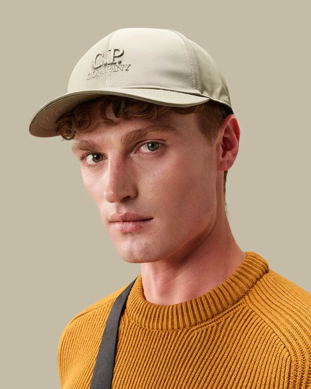 Casquette C.P. Company Kaki - Chrome-R C.P. Company