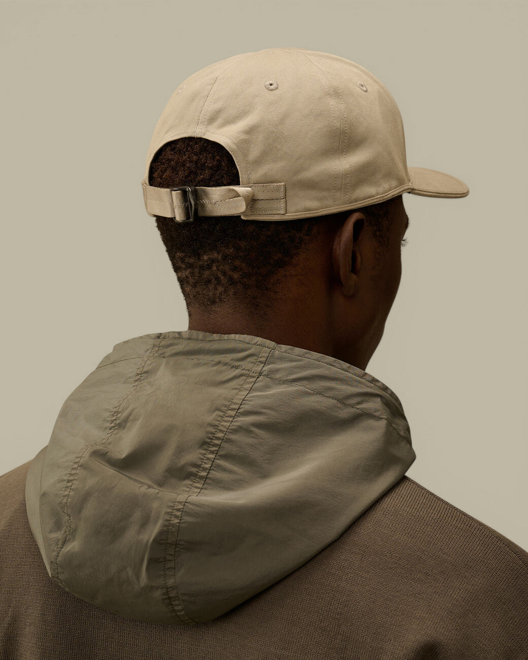 Casquette C.P. Company Gris - Gabardine Cap C.P. Company
