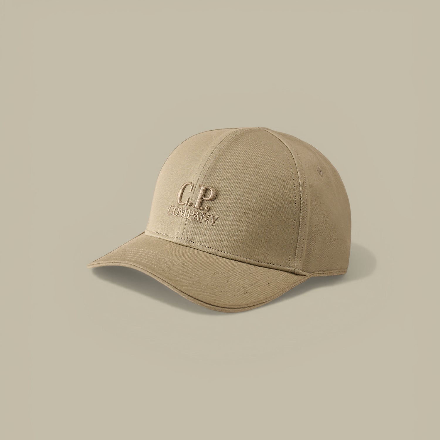 Casquette C.P. Company Gris - Gabardine Cap C.P. Company