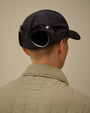 Casquette C.P. Company Goggle Bleu nuit - Chrome - R - casquette