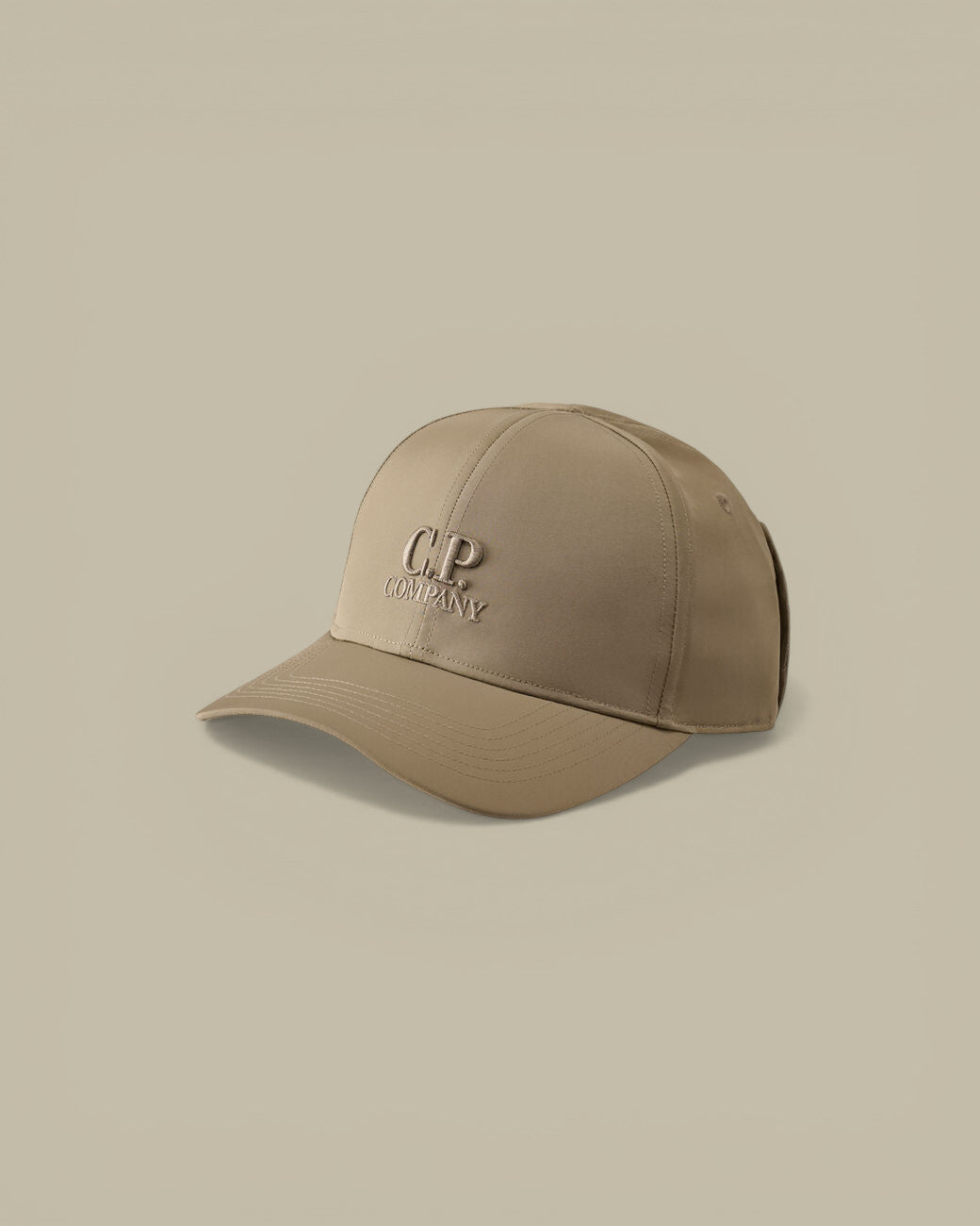 Casquette C.P. Company Noir - Chrome-R Goggle Cap C.P. Company