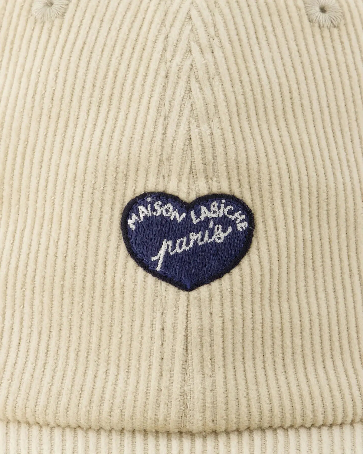 Casquette Maison Labiche Beige - Patch Coeur Maison Labiche
