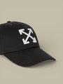 Casquette Off - White Arrow drill Baseball - Noir - casquette