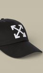 Casquette Off - White Arrow drill Baseball - Noir - casquette