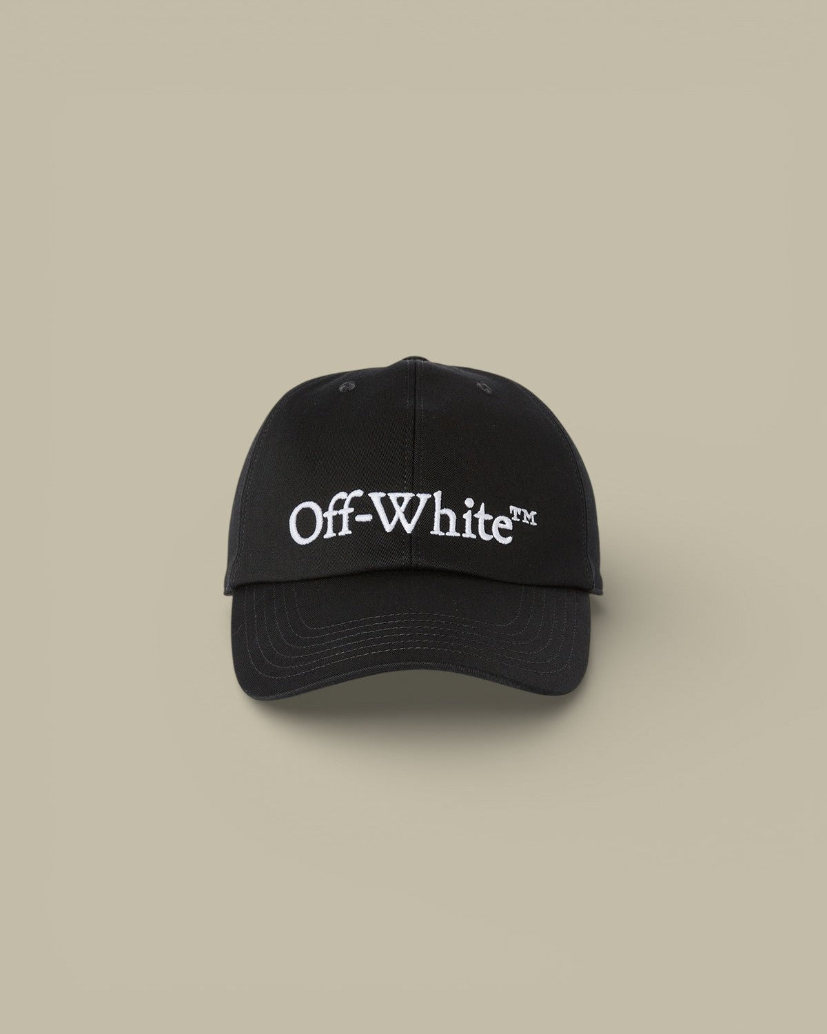 Casquette Off - White - DRILL BOOKISH BASEBALL Noir - casquette