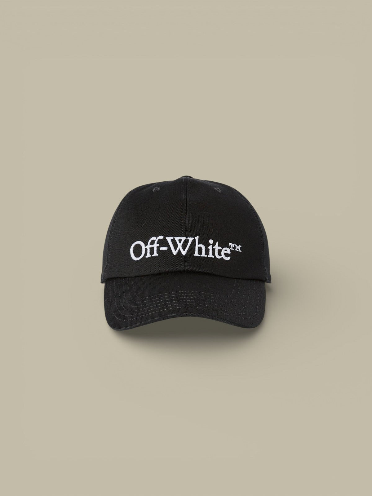 Casquette Off - White - DRILL BOOKISH BASEBALL Noir - casquette