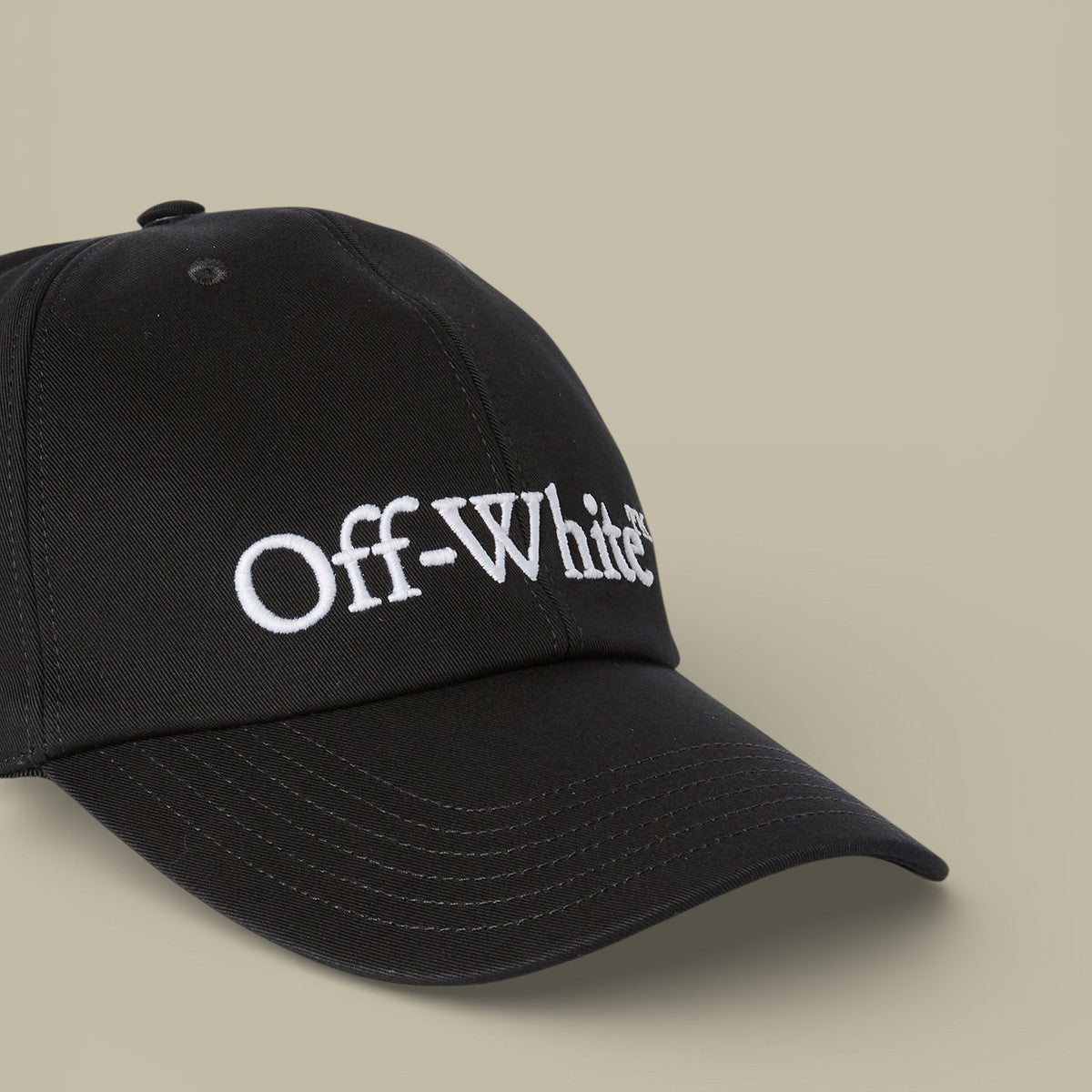 Casquette Off - White - DRILL BOOKISH BASEBALL Noir - casquette