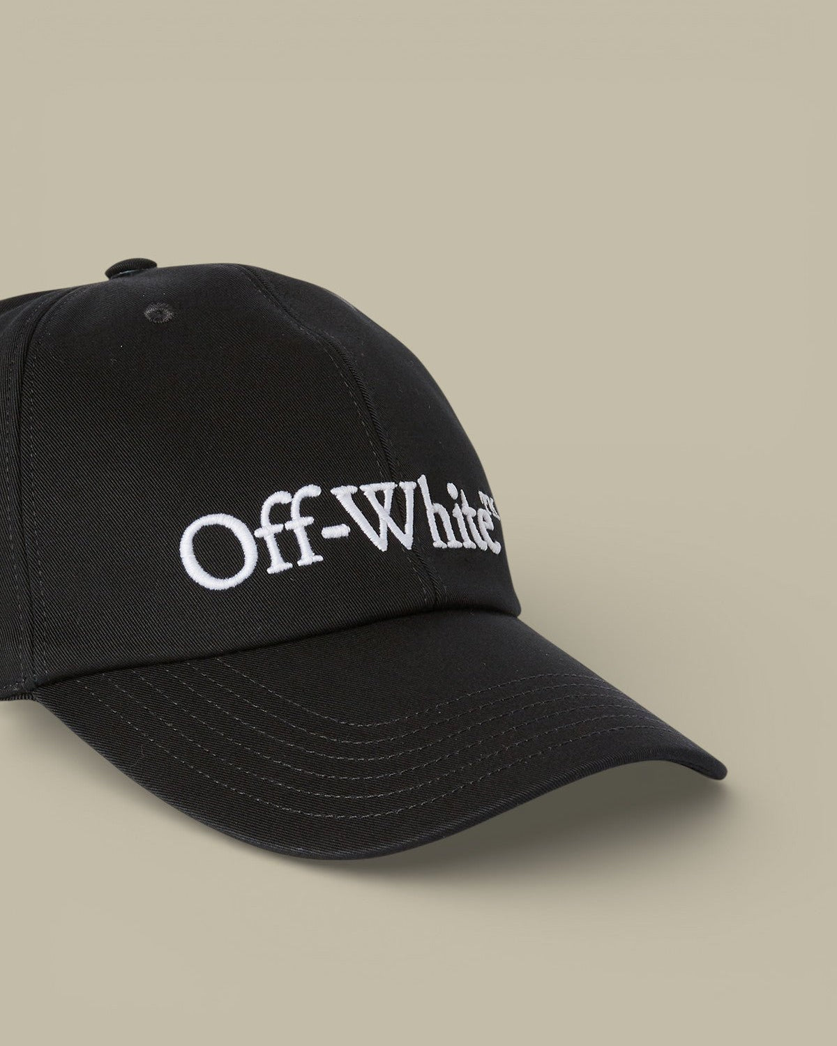Casquette Off - White - DRILL BOOKISH BASEBALL Noir - casquette