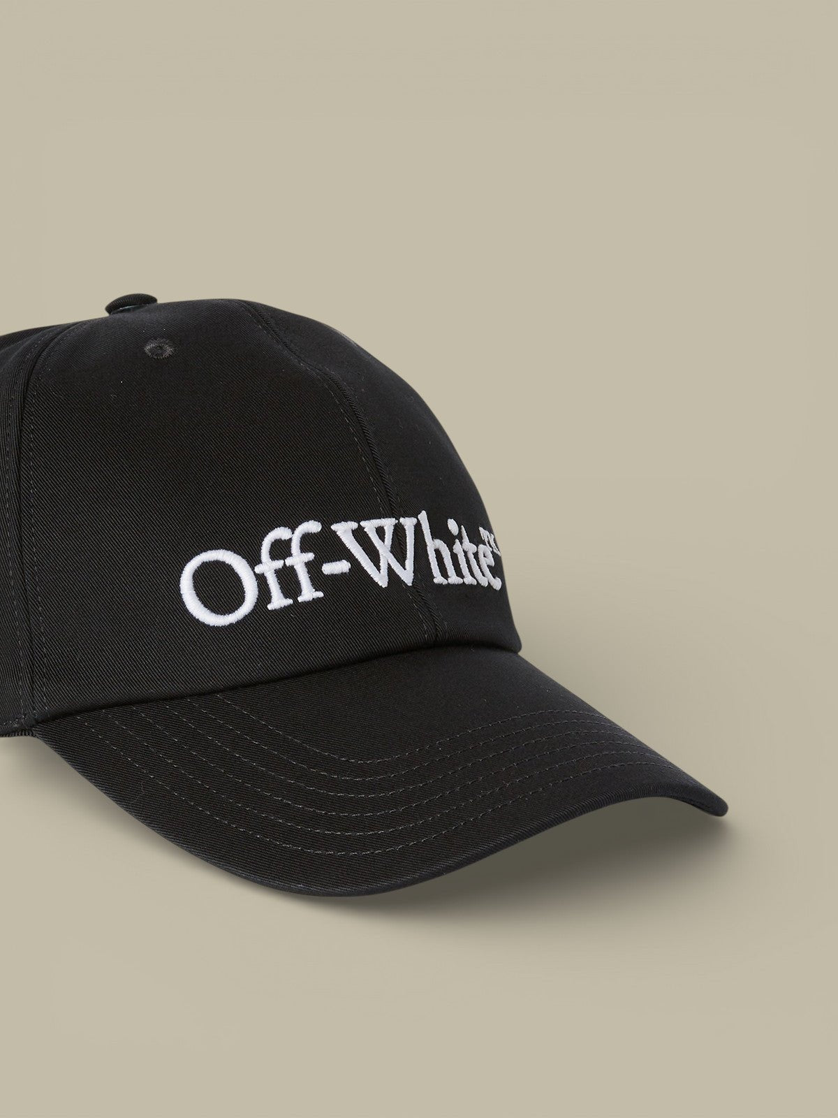 Casquette Off - White - DRILL BOOKISH BASEBALL Noir - casquette