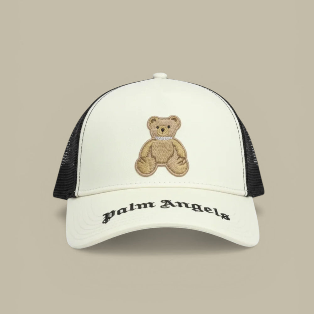 Casquette Palm Angels Creme - Trucker Bear Palm Angels