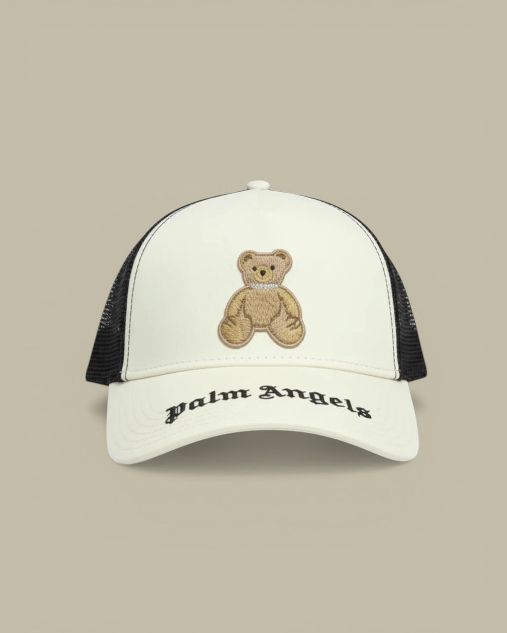 Casquette Palm Angels Creme - Trucker Bear Palm Angels