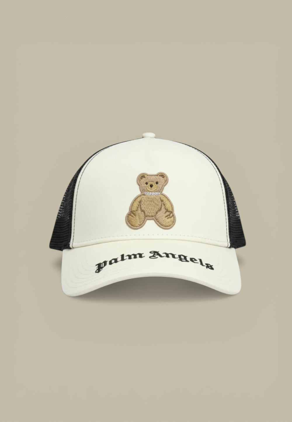 Casquette Palm Angels Creme - Trucker Bear Palm Angels