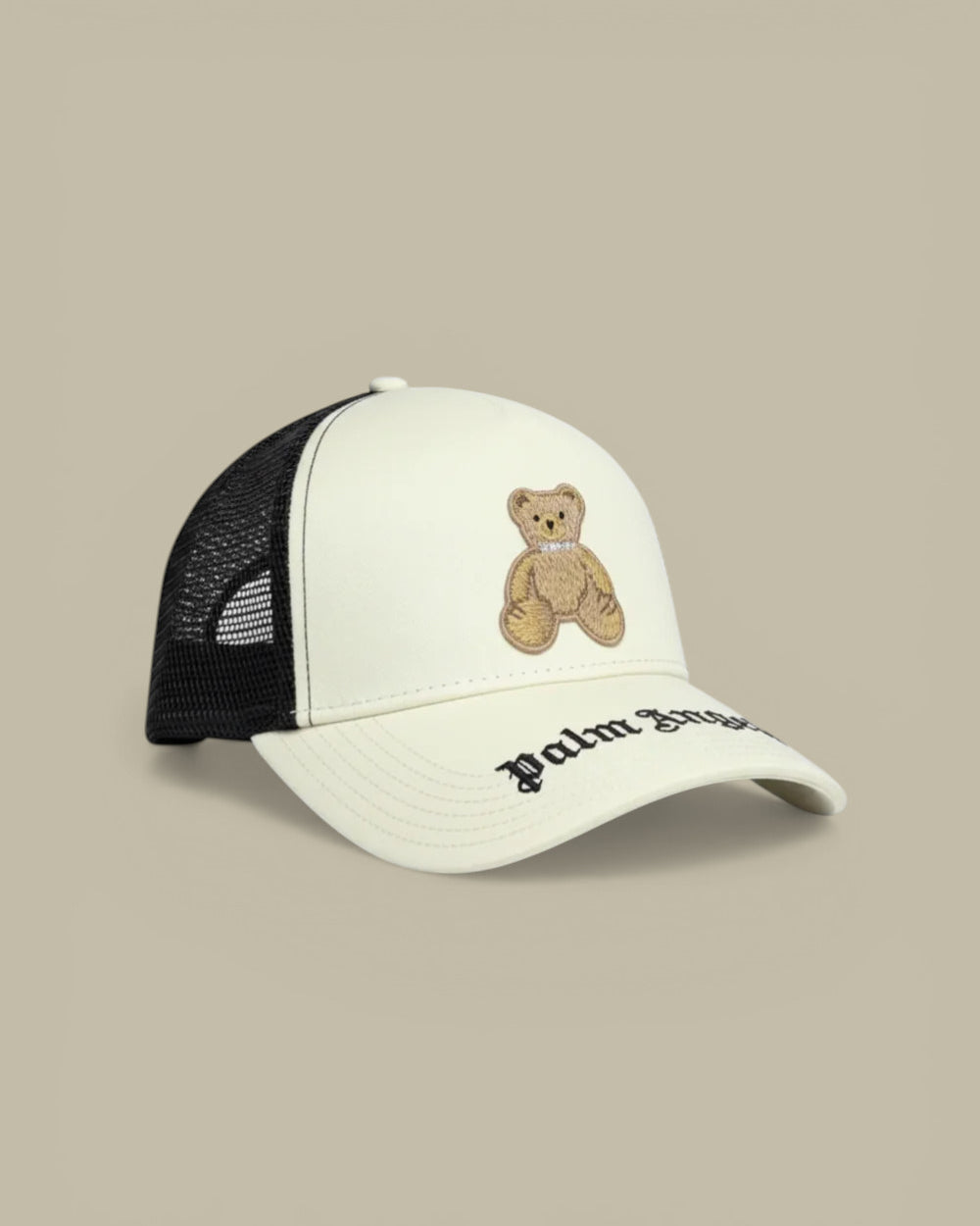 Casquette Palm Angels Creme - Trucker Bear Palm Angels