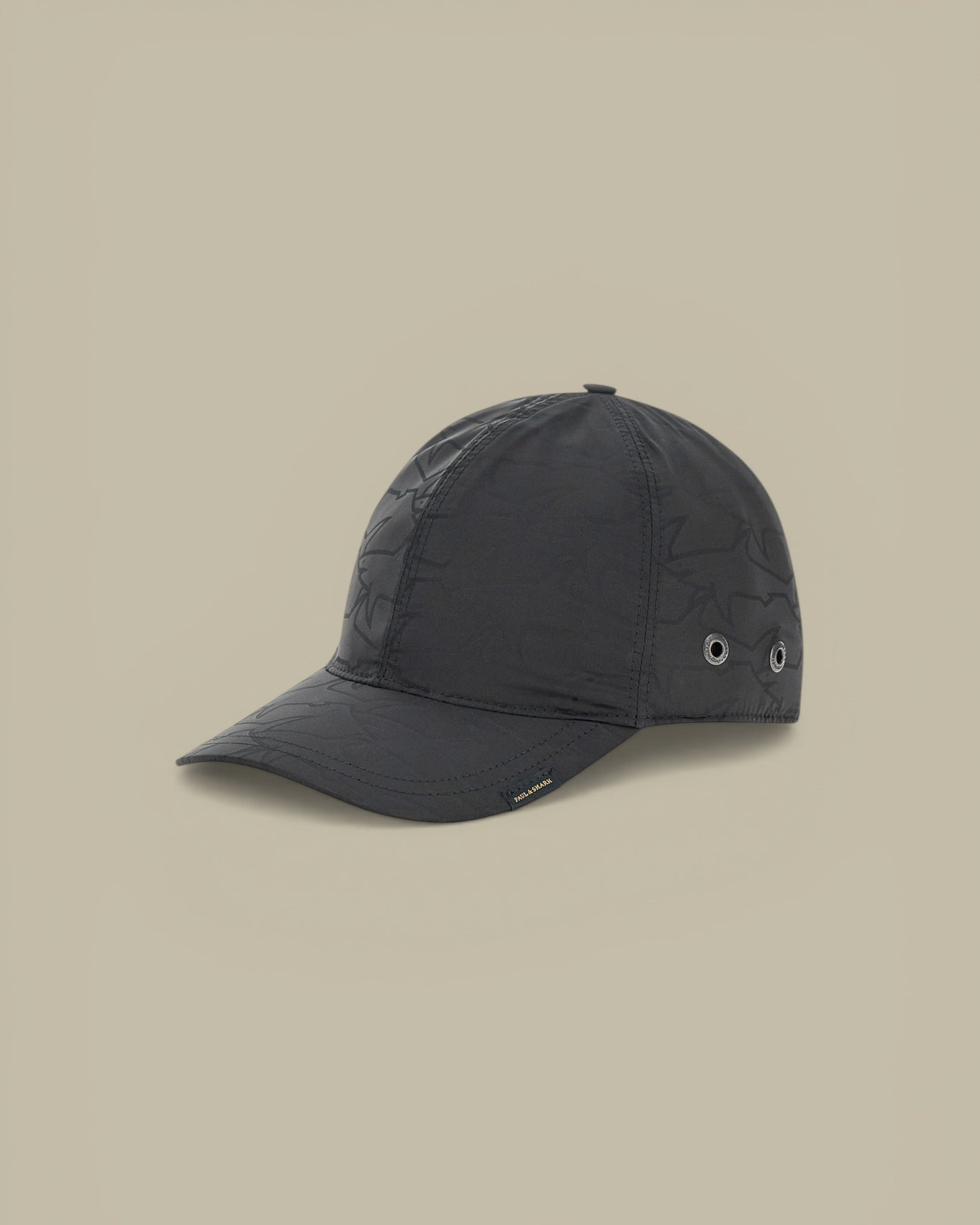 Casquette Paul And Shark Noir - Monogramme Paul and Shark