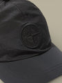 Casquette Stone Island Noir - Nylon Metal - casquette