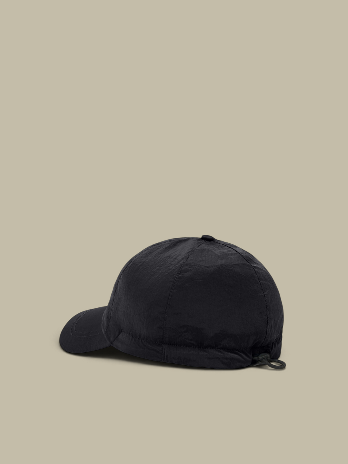 Casquette Stone Island Noir - Nylon Metal