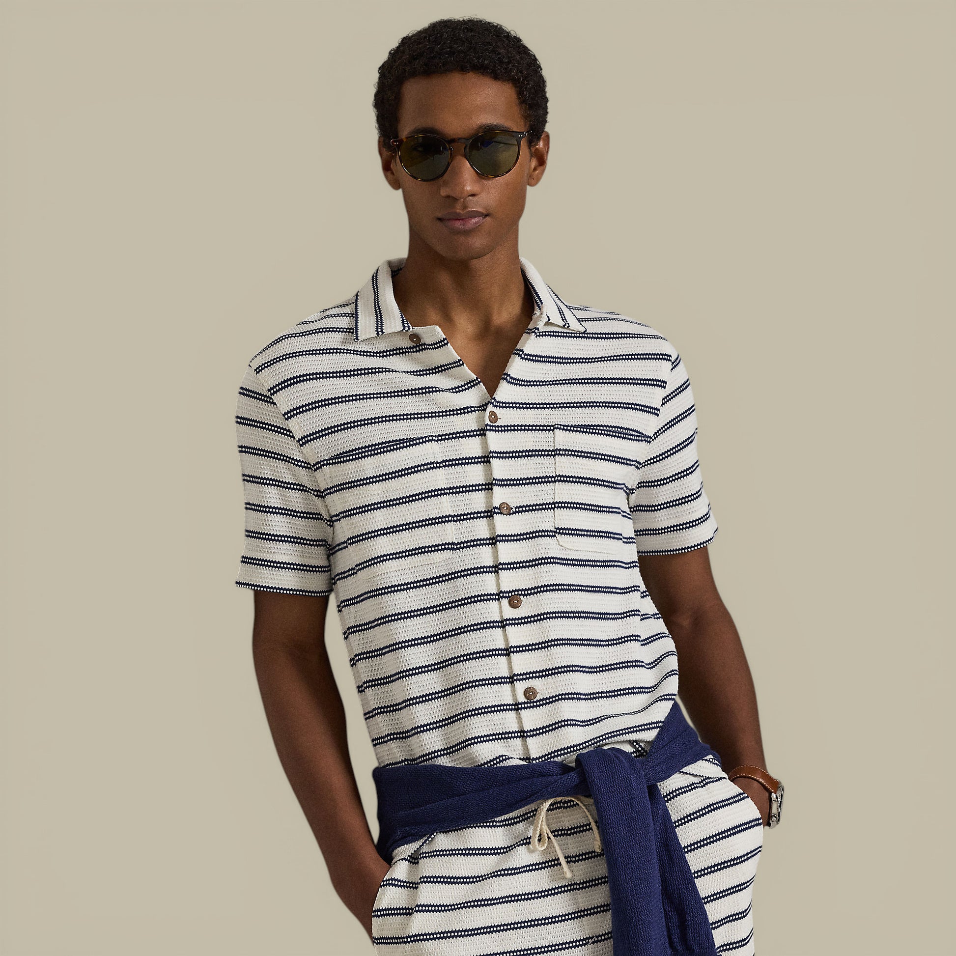 Chemise à Rayures Ralph Lauren - Blanc Ralph Lauren