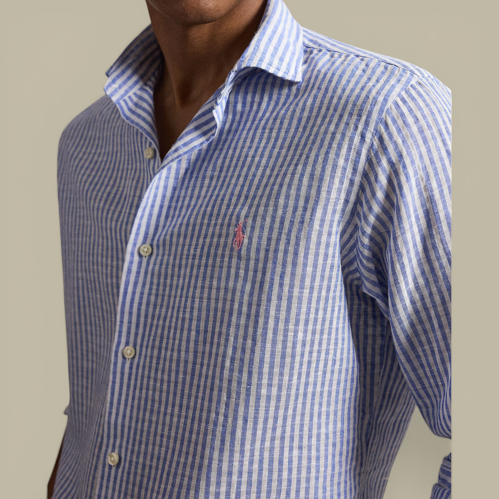 Chemise à Rayures Ralph Lauren - Bleu Ralph Lauren