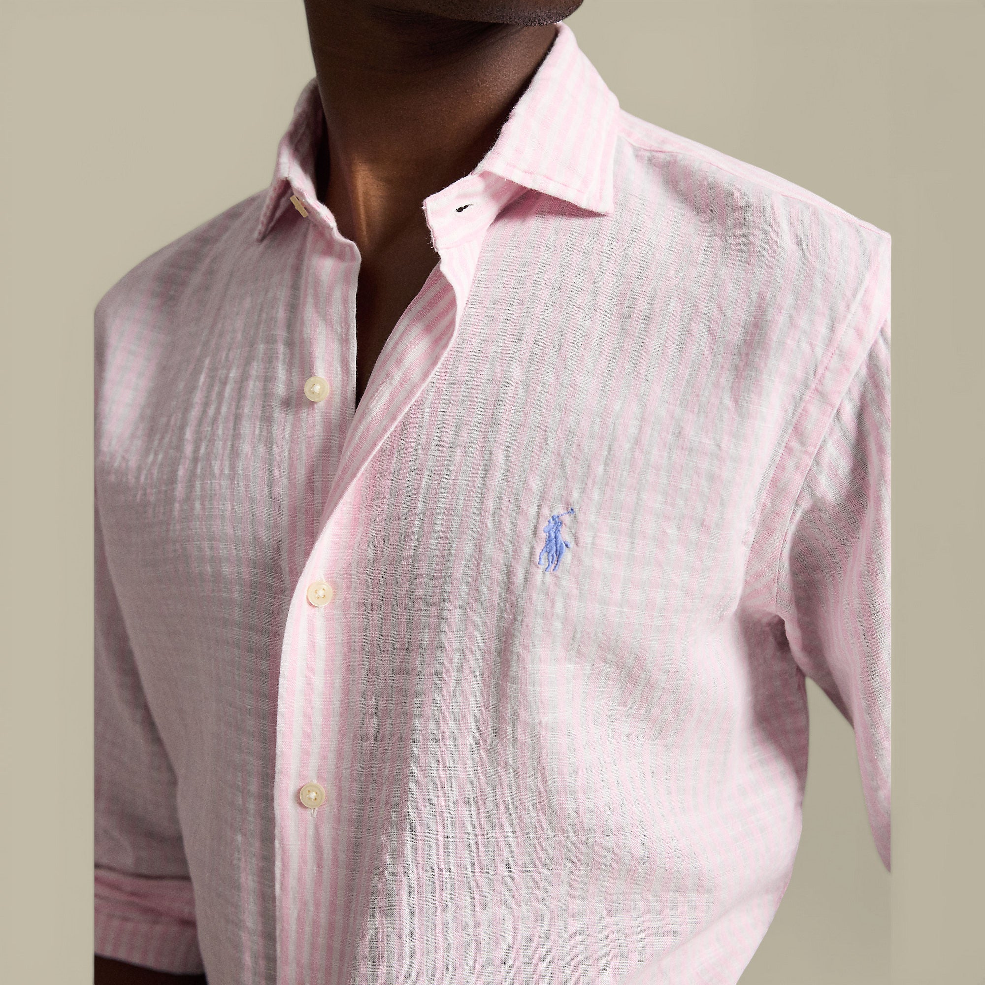 Chemise à Rayures Ralph Lauren - Rose Ralph Lauren