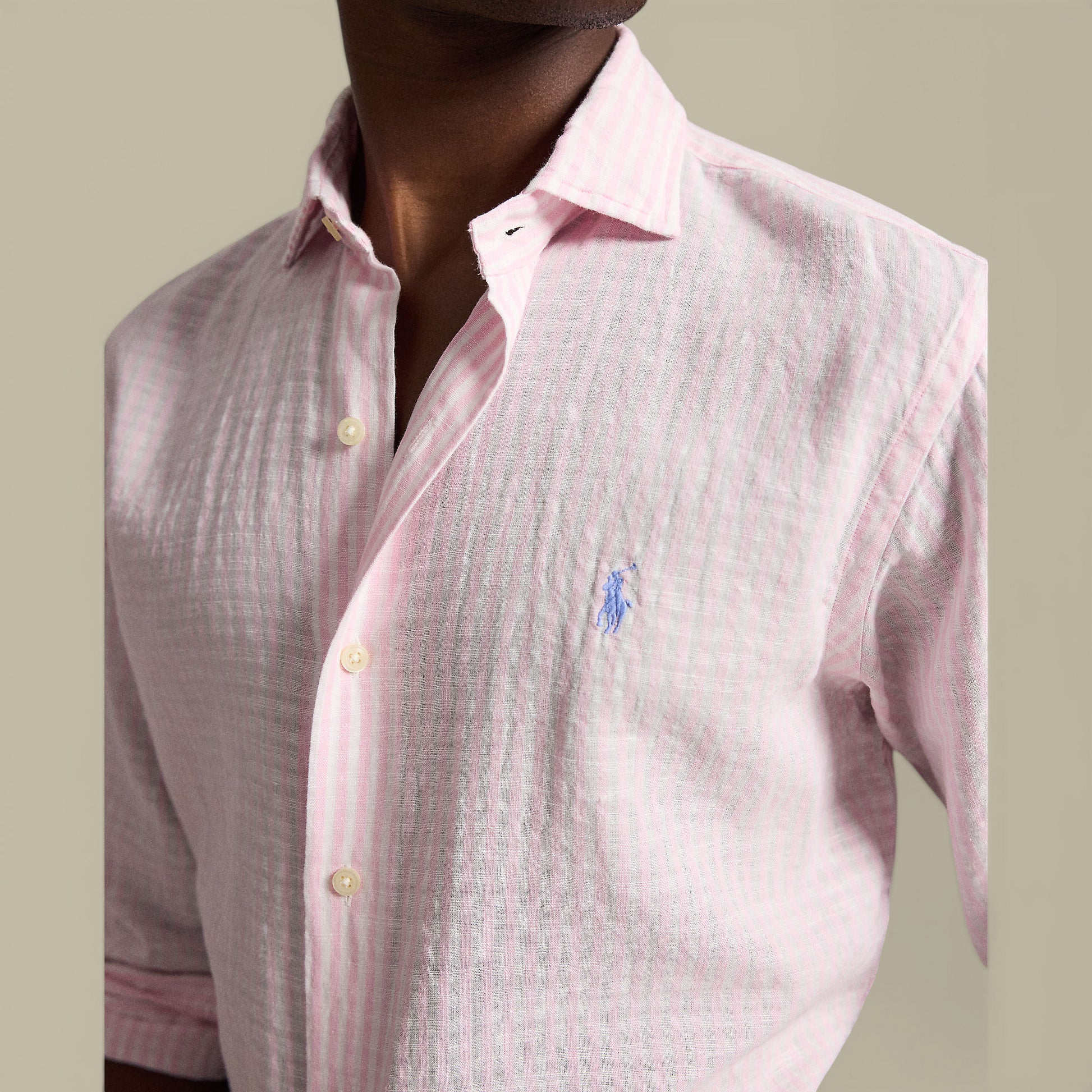 Chemise à Rayures Ralph Lauren - Rose Ralph Lauren