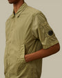 Chemise Manches Courtes C.P. Company Kaki - Chrome-R C.P. Company