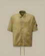 Chemise Manches Courtes C.P. Company Kaki - Chrome-R C.P. Company