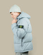Doudoune à Capuche Stone Island Gris - Ripstop Matt Stone Island