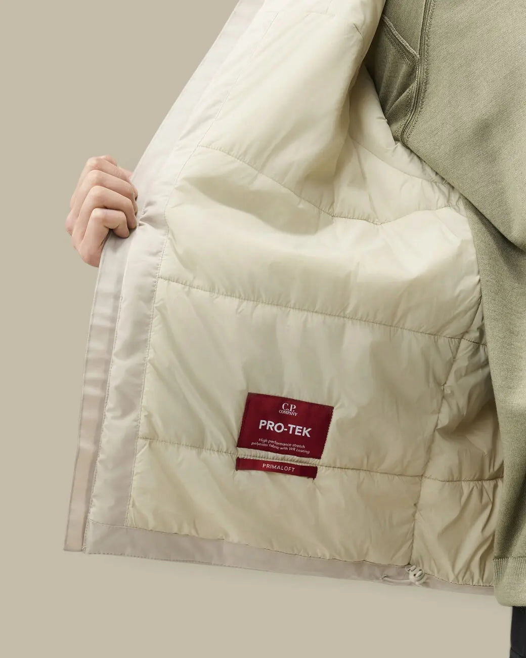 Doudoune C.P. Company Beige - Pro-Tek Primaloft C.P. Company