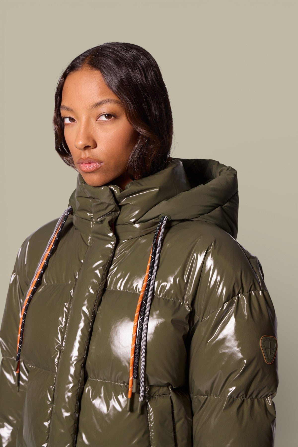 Doudoune Femme Gertrude - Khaki Lili Bright - doudoune