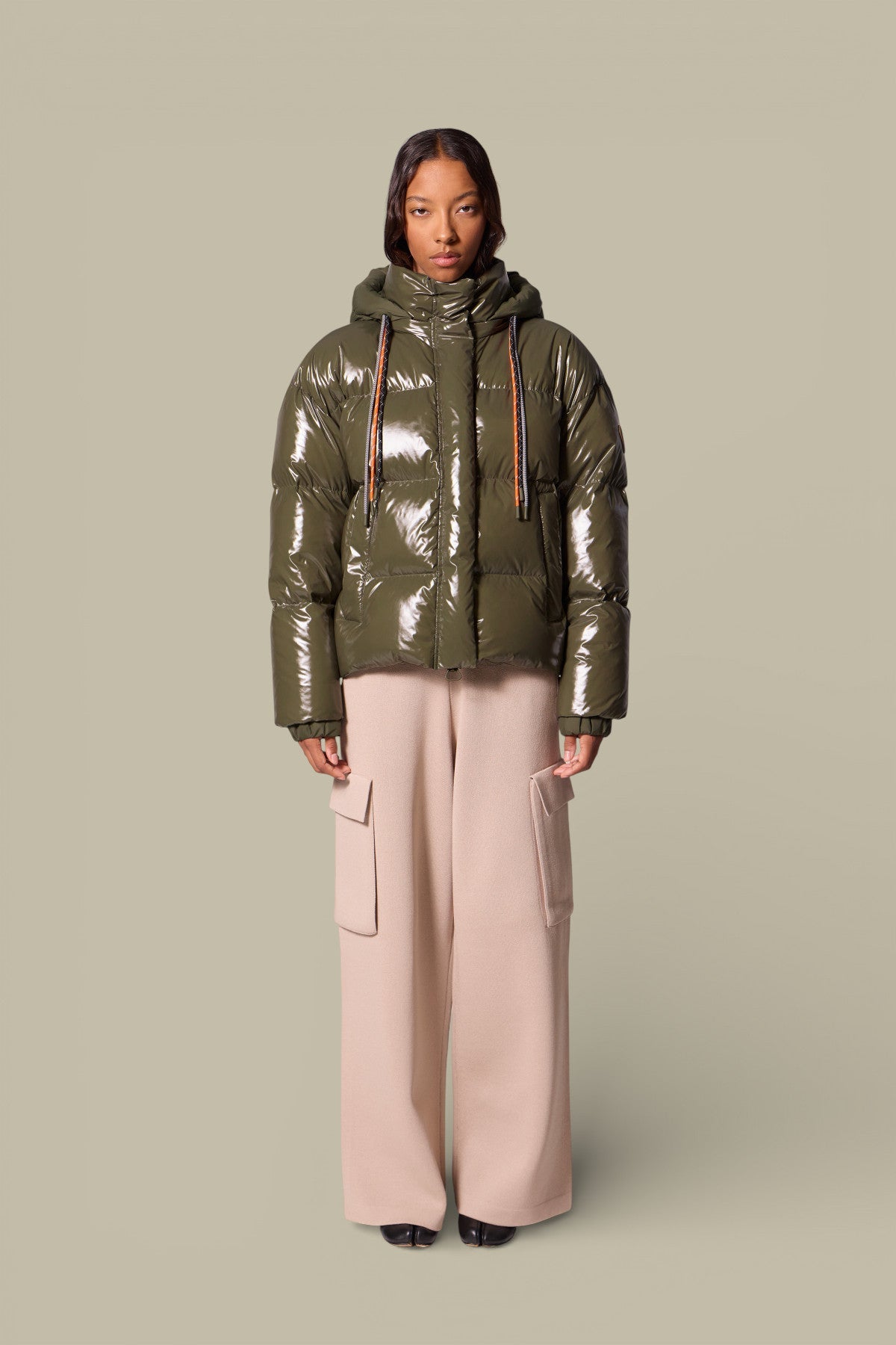 Doudoune Femme Gertrude - Khaki Lili Bright - doudoune