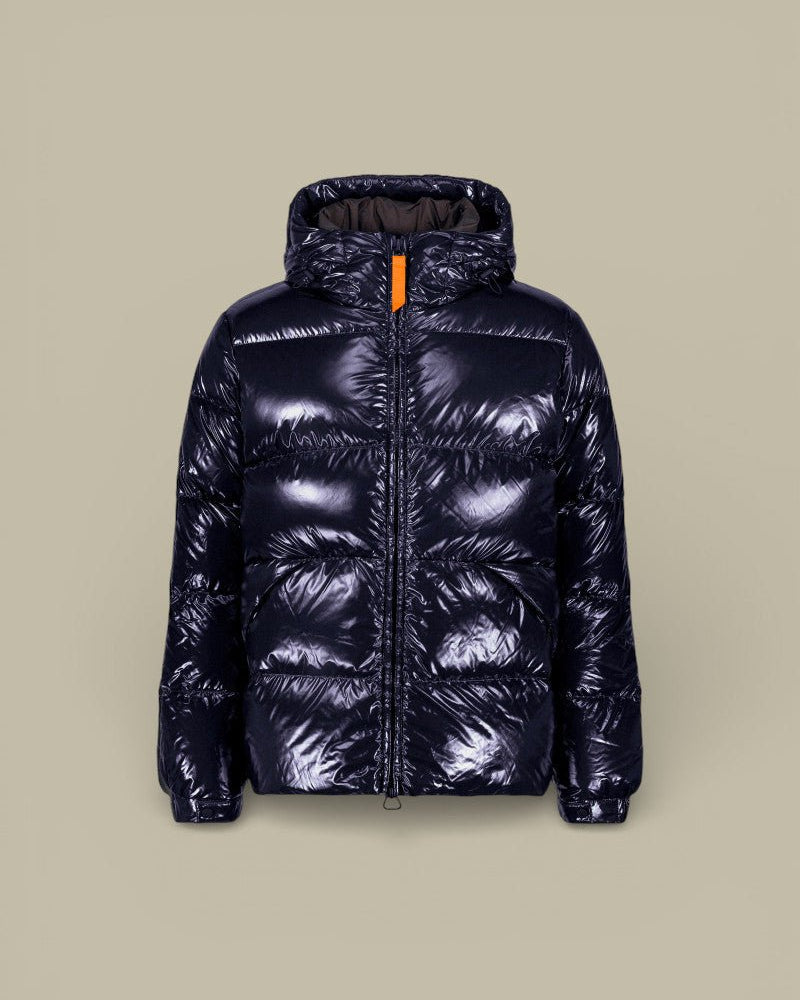 Doudoune Gertrude Bleu Marine Brillant - Vianney Bright - doudoune