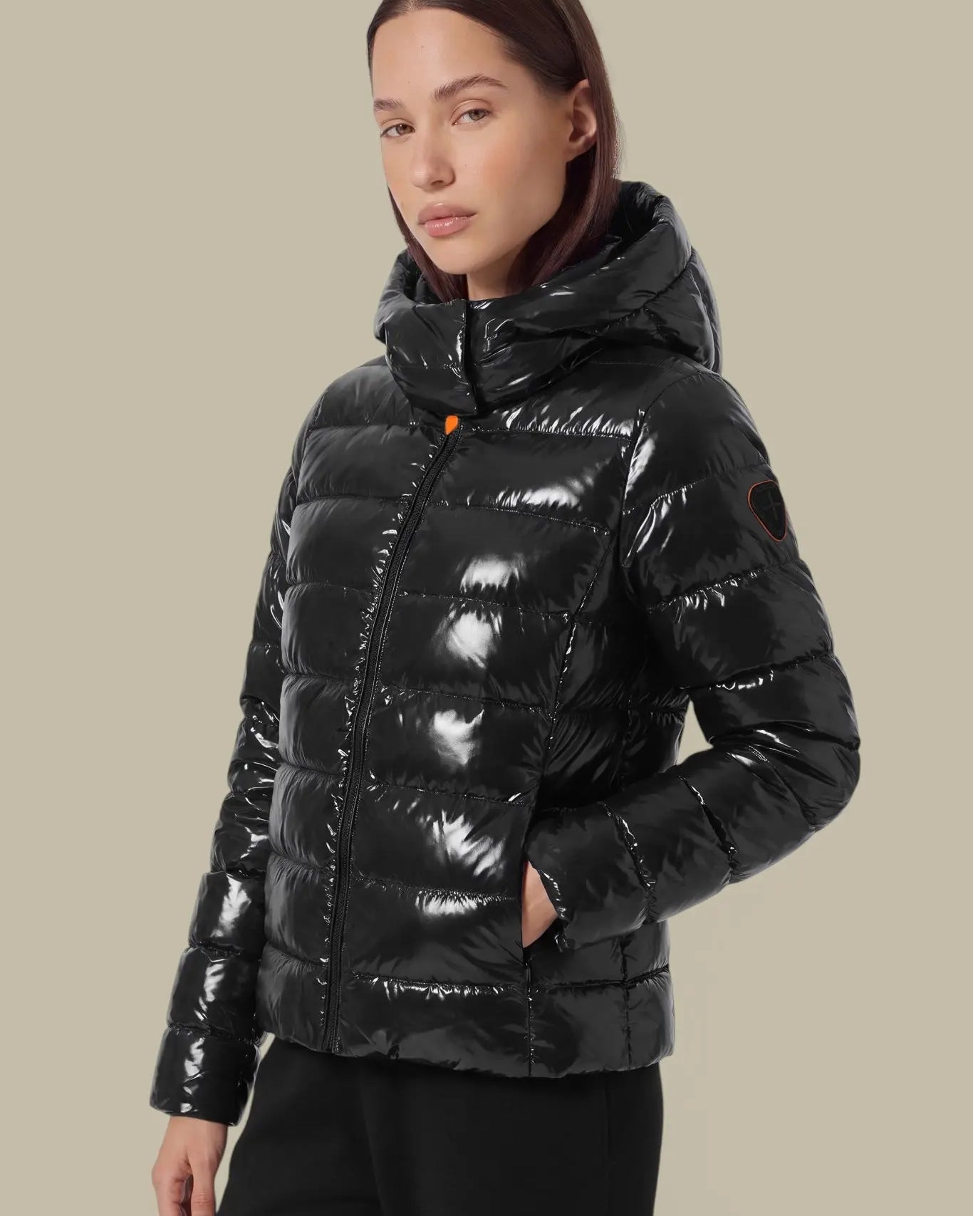 Doudoune Gertrude Noir Ajustée - Femme Gertrude