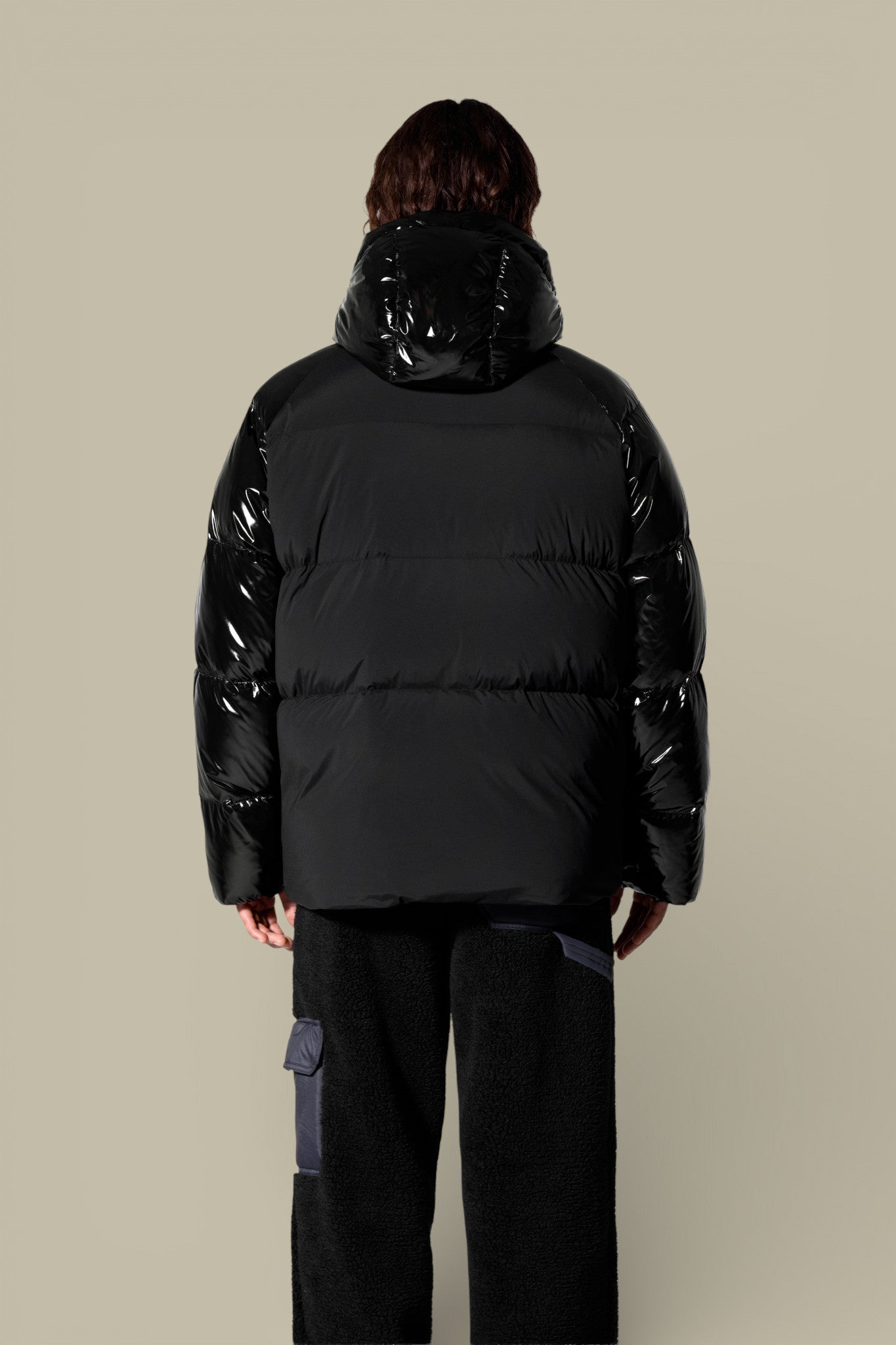 Doudoune Gertrude Noir - Bi - matière Azael Bright - doudoune