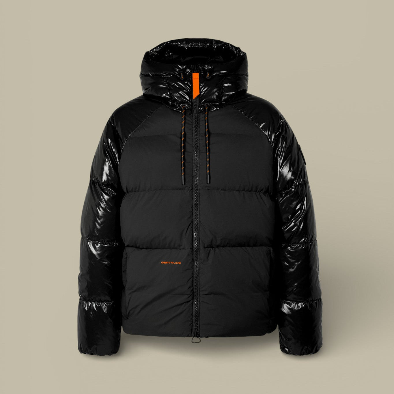 Doudoune Gertrude Noir - Bi - matière Azael Bright - doudoune