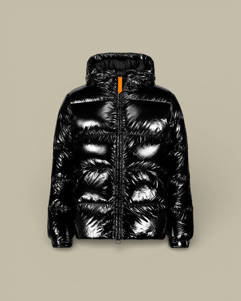 Doudoune Gertrude Noir Brillant - Vianney Bright - doudoune