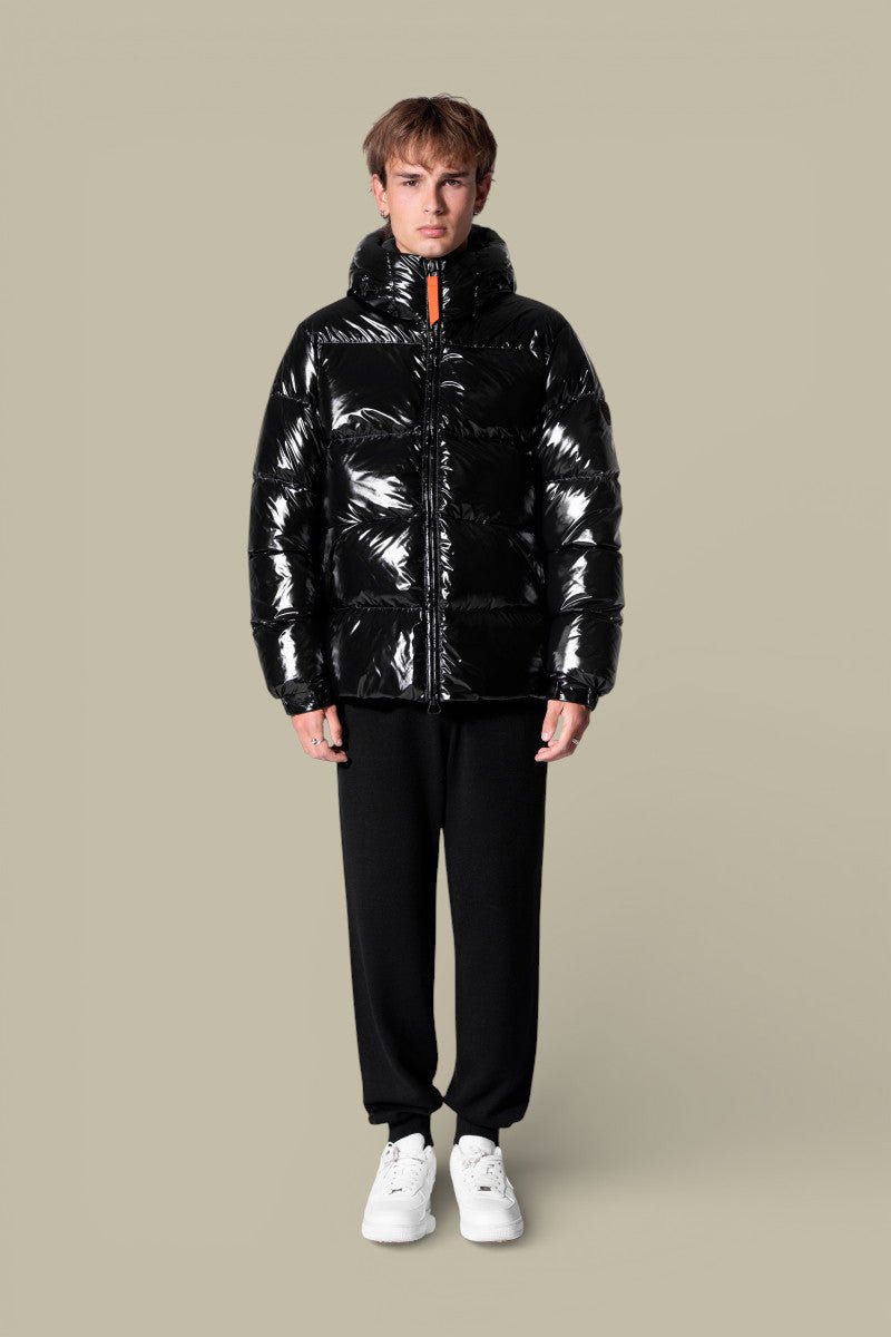 Doudoune Gertrude Noir Brillant - Vianney Bright - doudoune