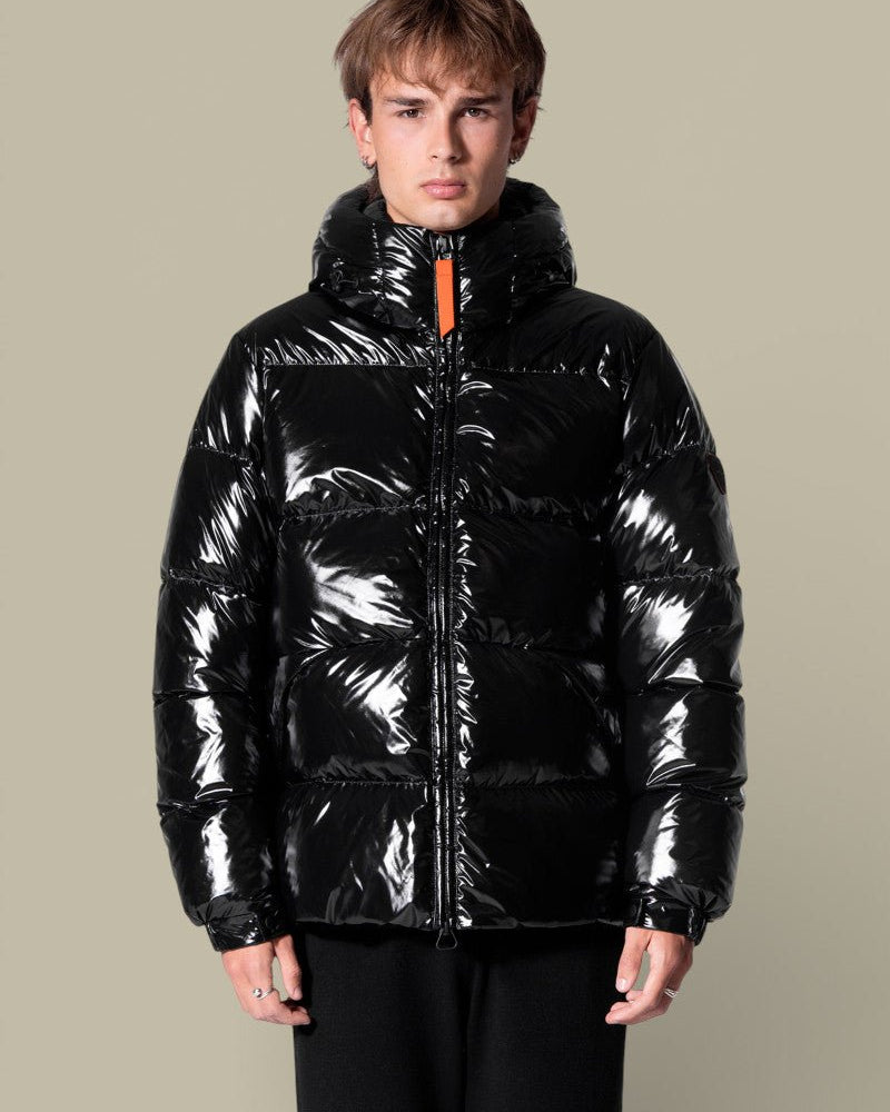 Doudoune Gertrude Noir Brillant - Vianney Bright - doudoune