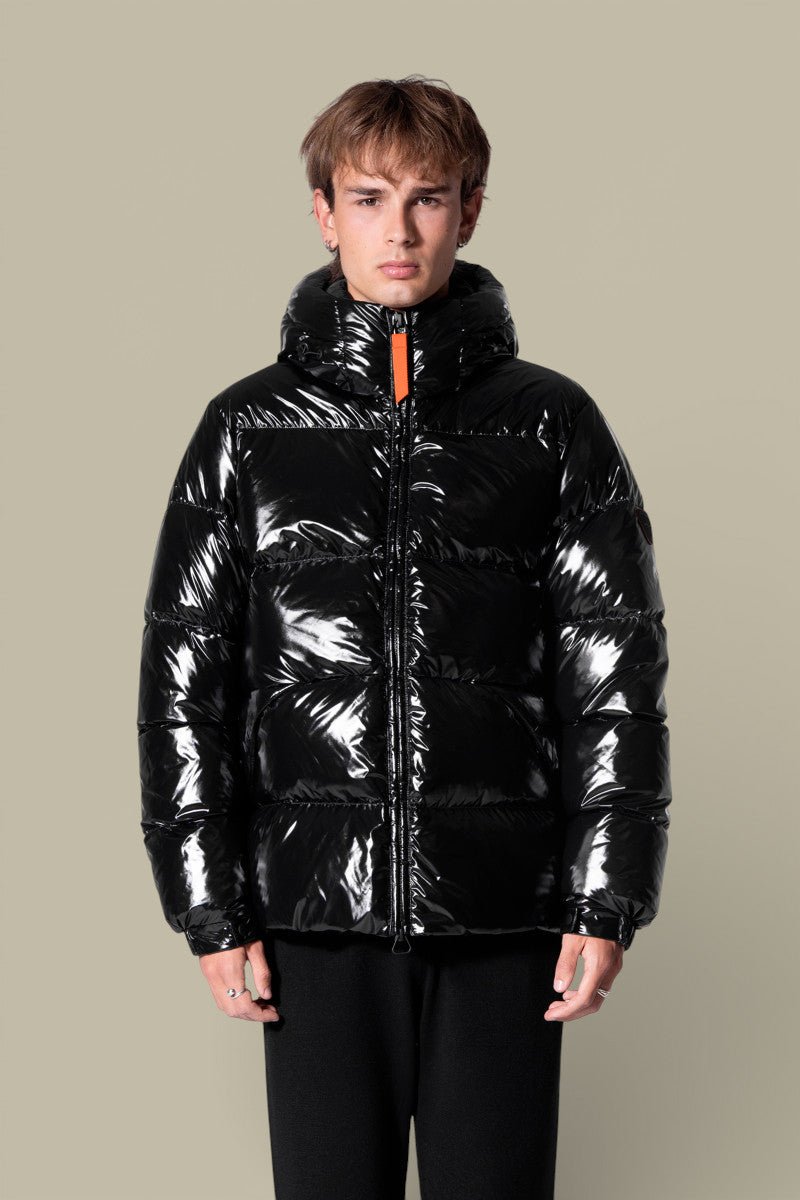 Doudoune Gertrude Noir Brillant - Vianney Bright - doudoune