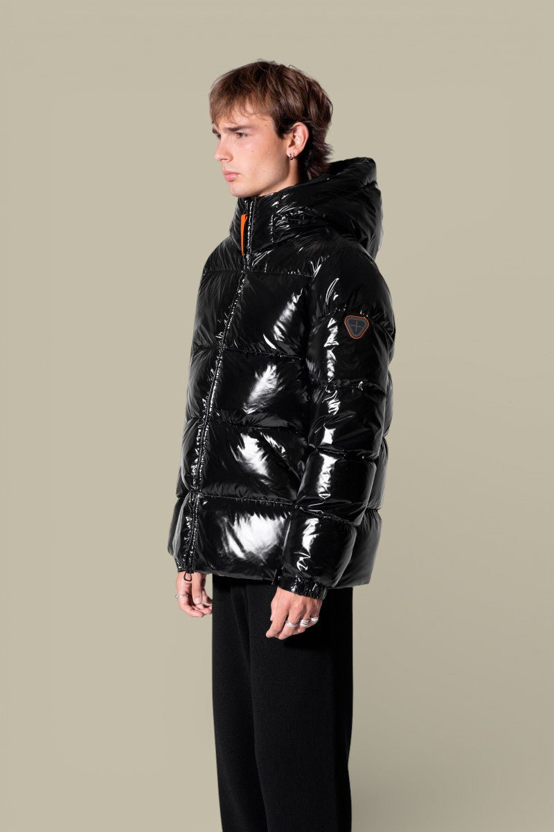 Doudoune Gertrude Noir Brillant - Vianney Bright - doudoune