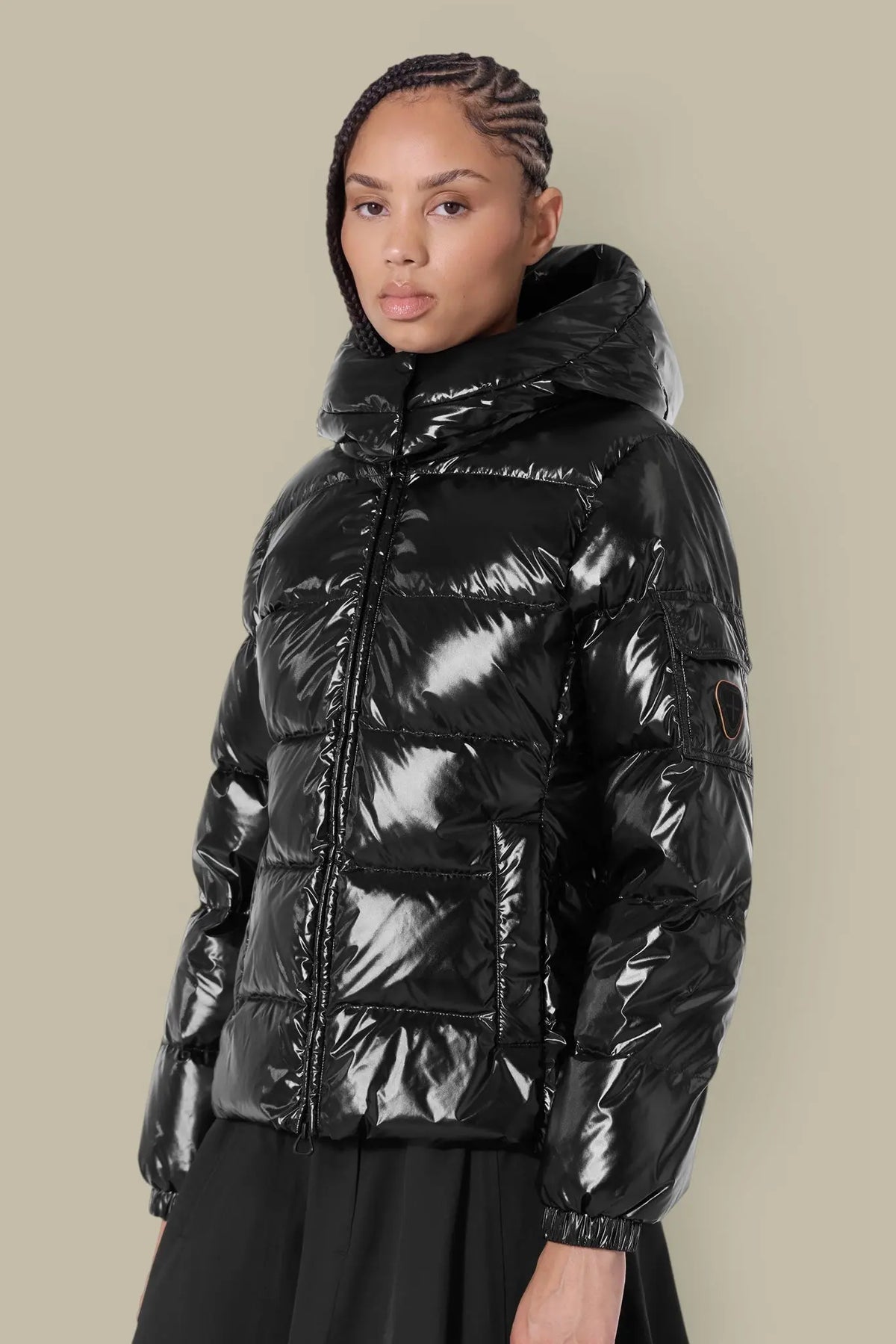 Doudoune Gertrude Noir Glossy - Femme Gertrude