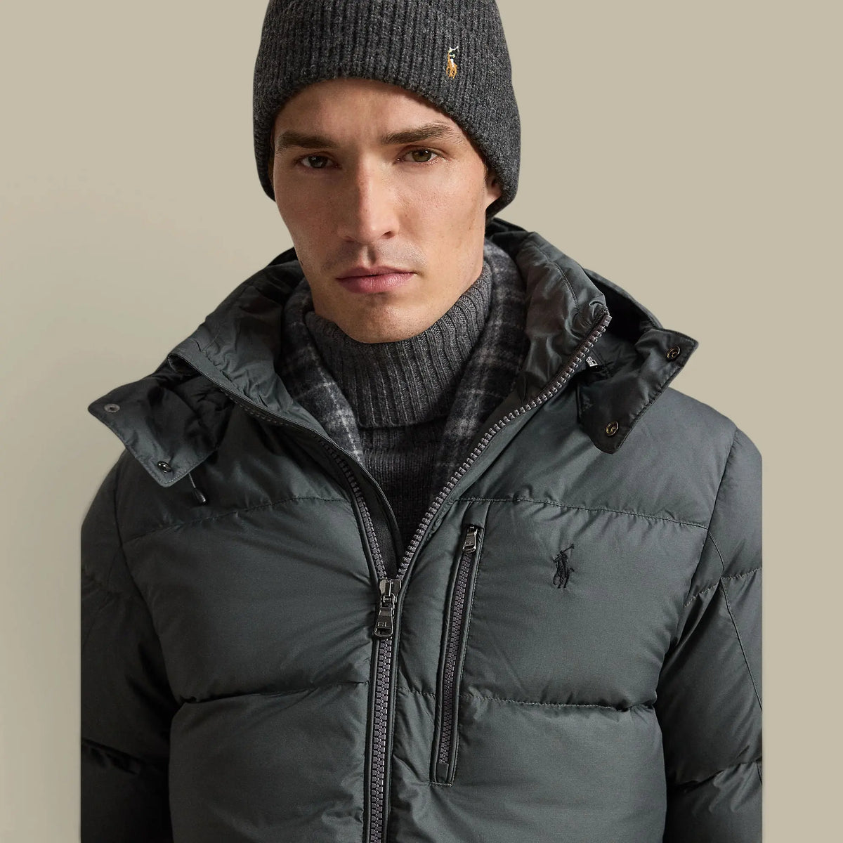 Doudoune Ralph Lauren Gris - Mat Ralph Lauren