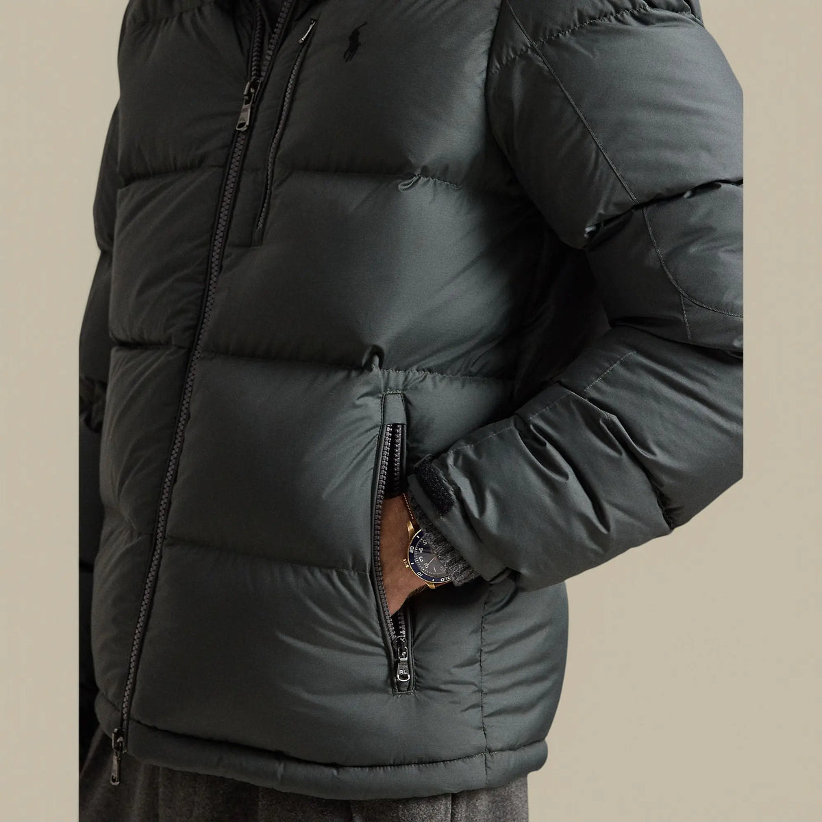 Doudoune Ralph Lauren Gris - Mat Ralph Lauren