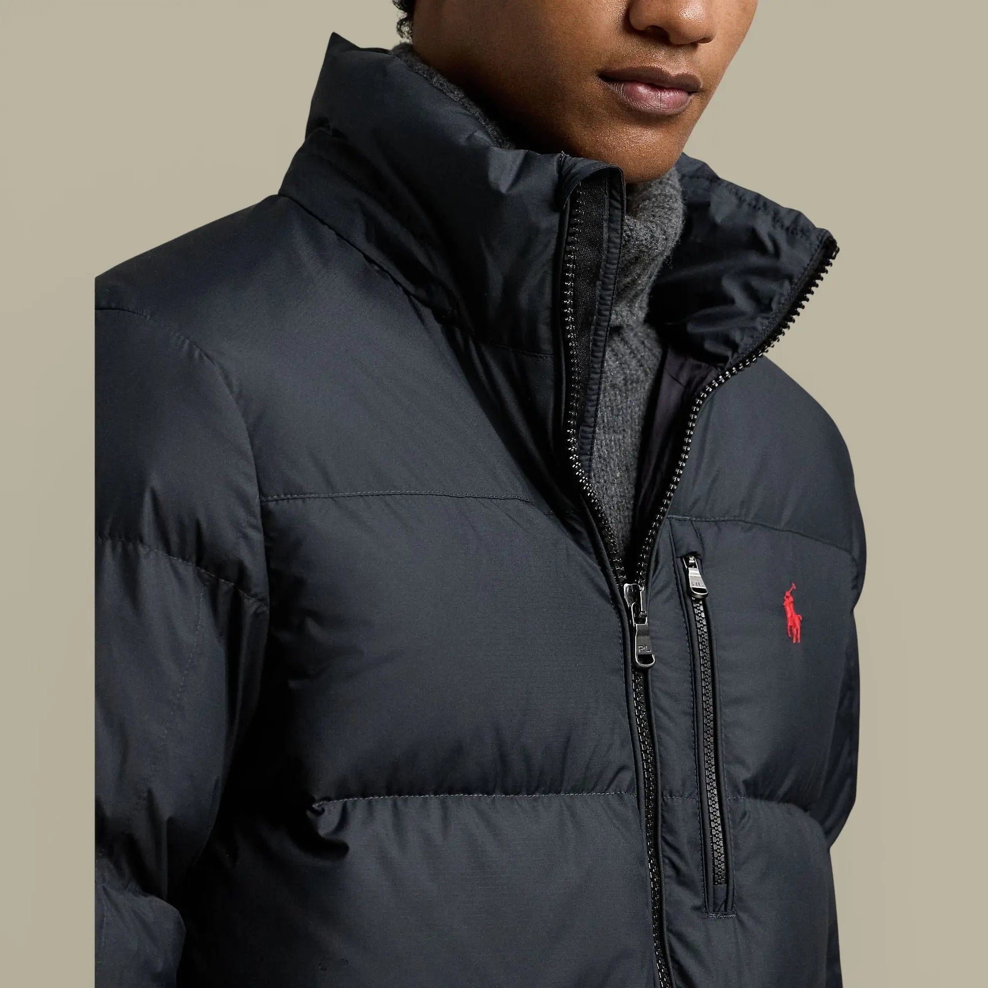 Doudoune Ralph Lauren Noir - Mat - doudoune